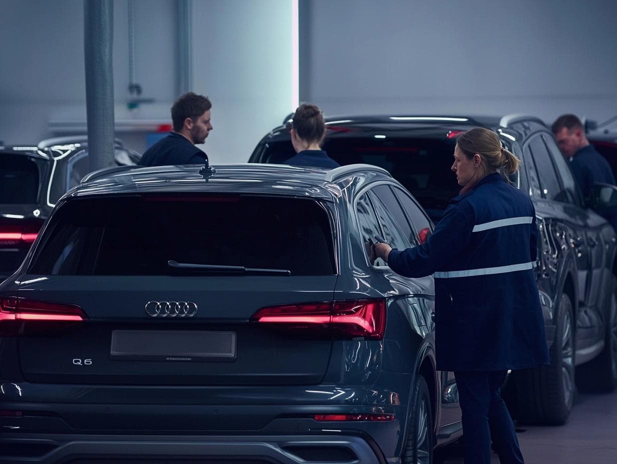 Vehicle Processing & PDI