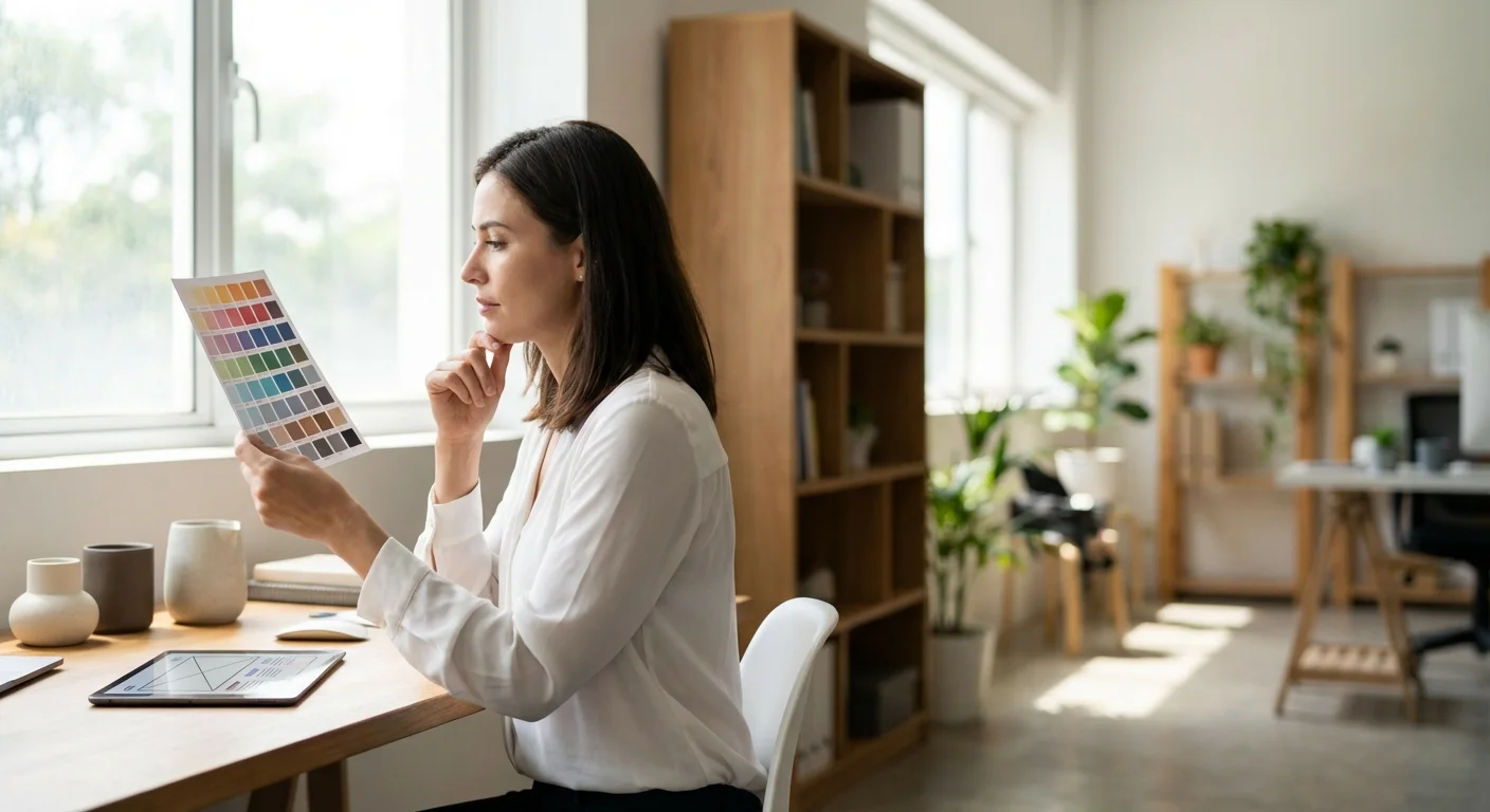 Modern logistics website design with brand consistency