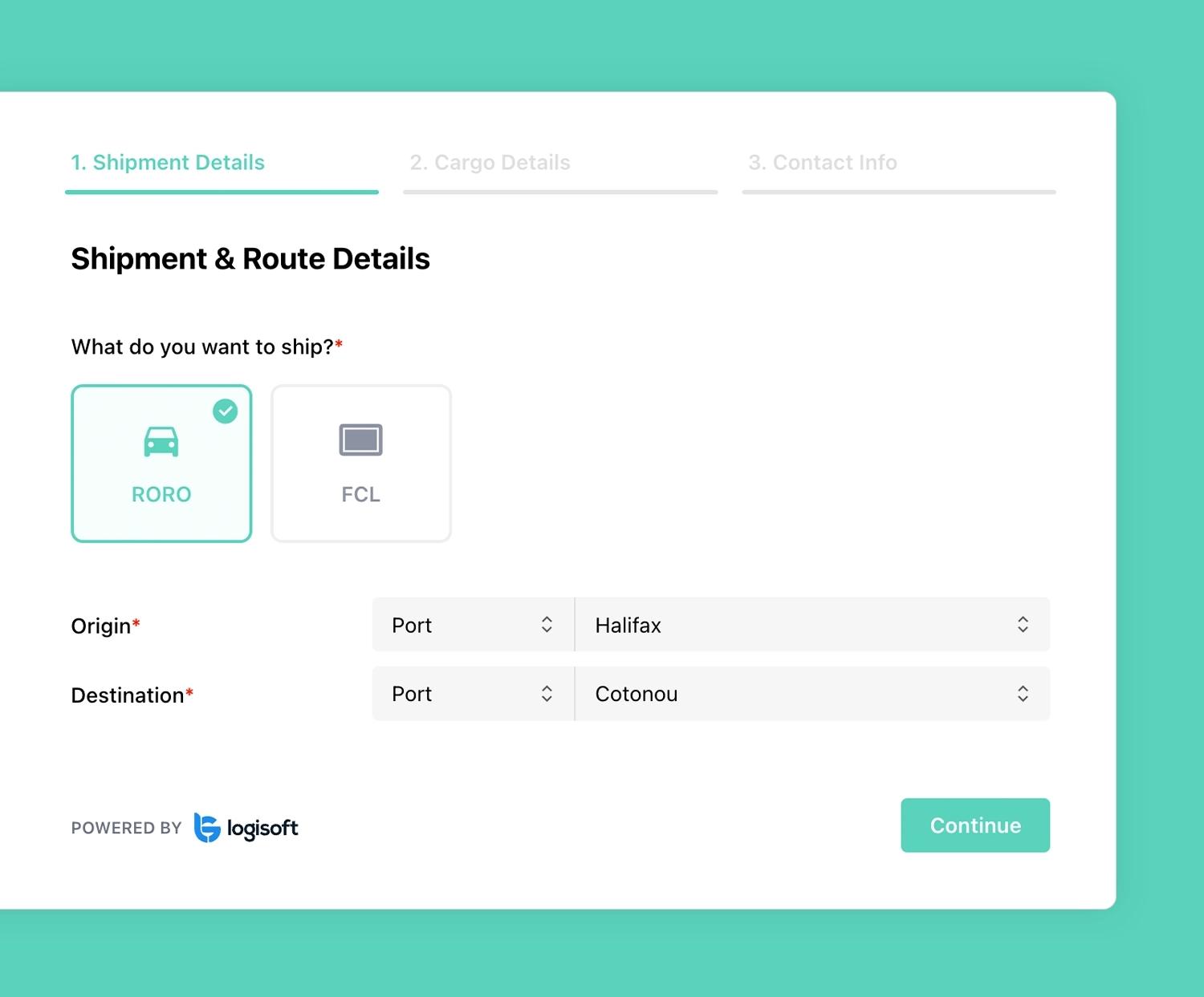 Logisoft Client Portal for ASCA Shipping