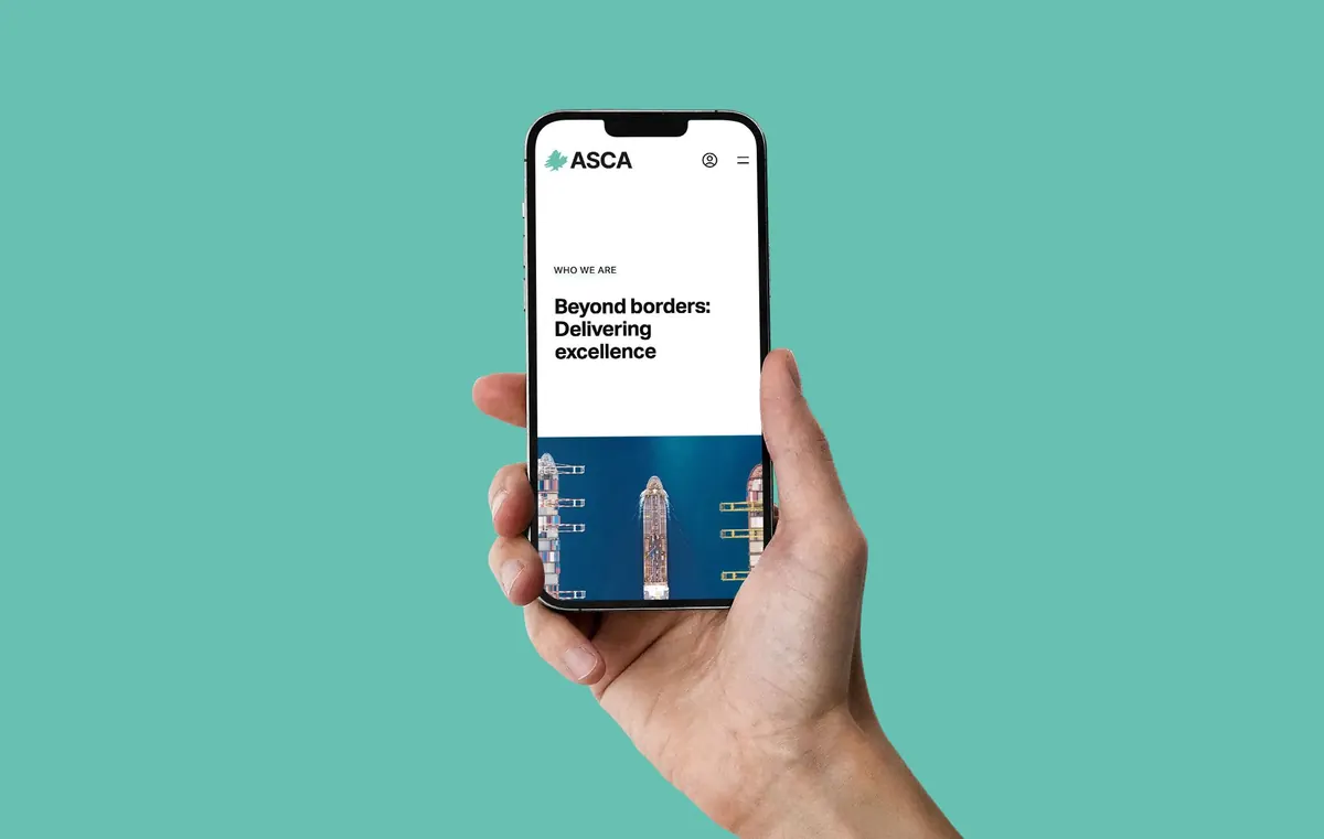 ASCA Shipping website
