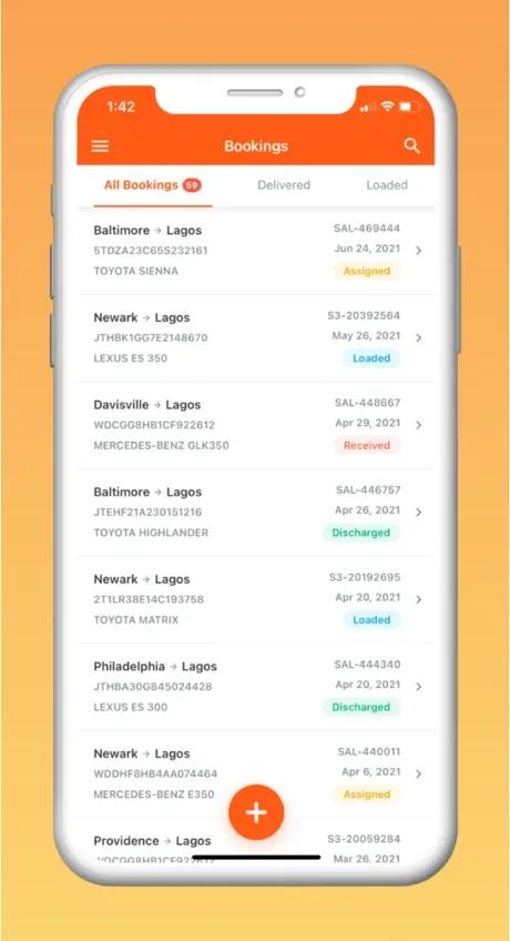 ICON Logistics mobile app