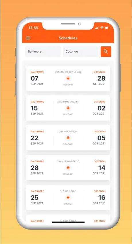 ICON Logistics mobile app