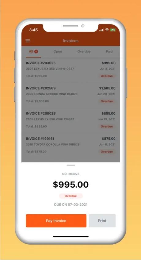 ICON Logistics mobile app